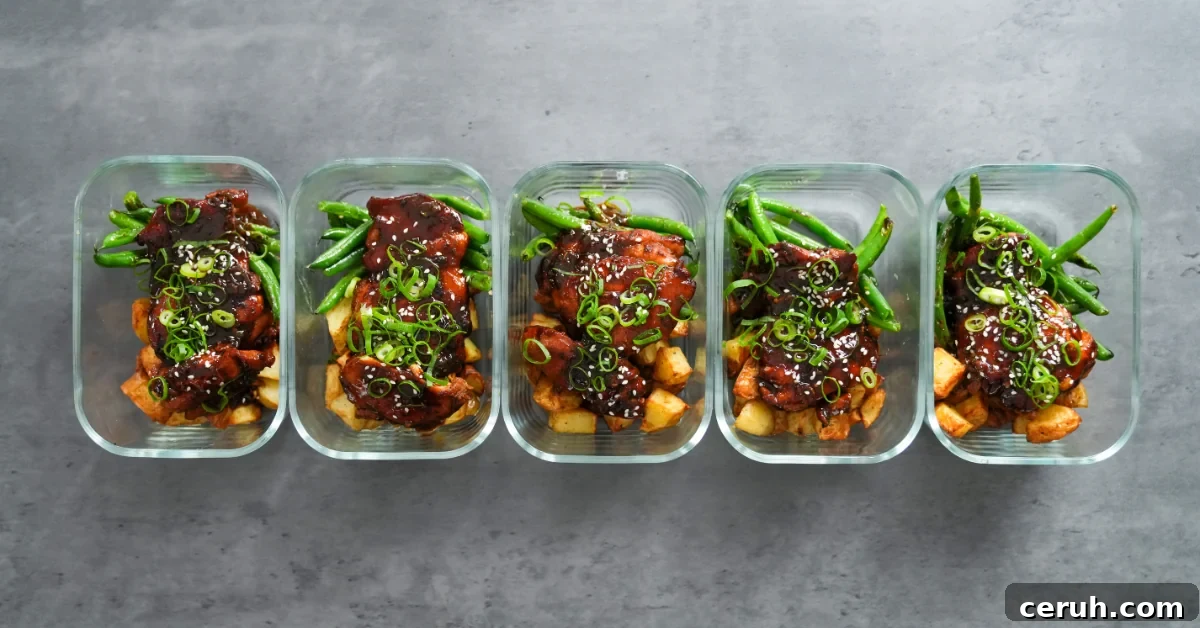 Honey Soy Chicken Meal Prep #1
