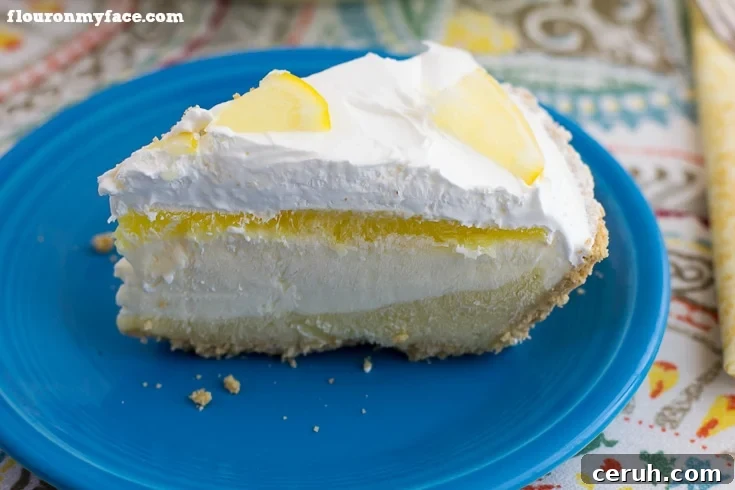 No‑Bake Lemon Pudding Pie
