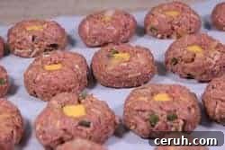 sealed cheese meatballs