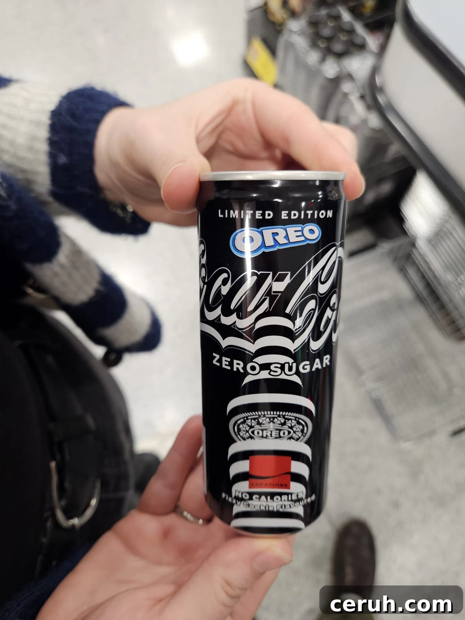 Oreo coke zero flavor.