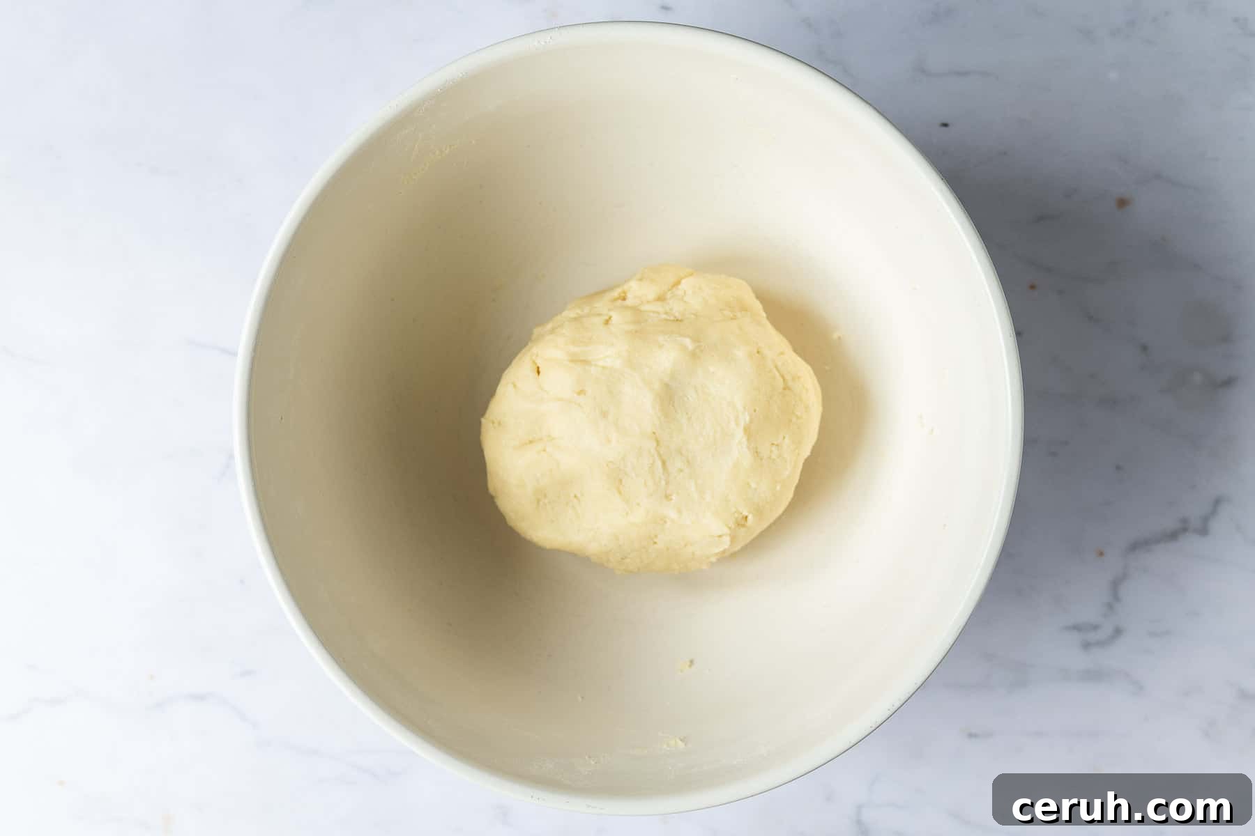 Step 2, the finished pastry.