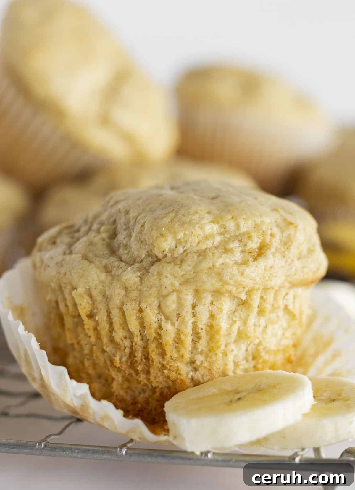 A Banana Bisquick Muffin without the cupcake wrapper.