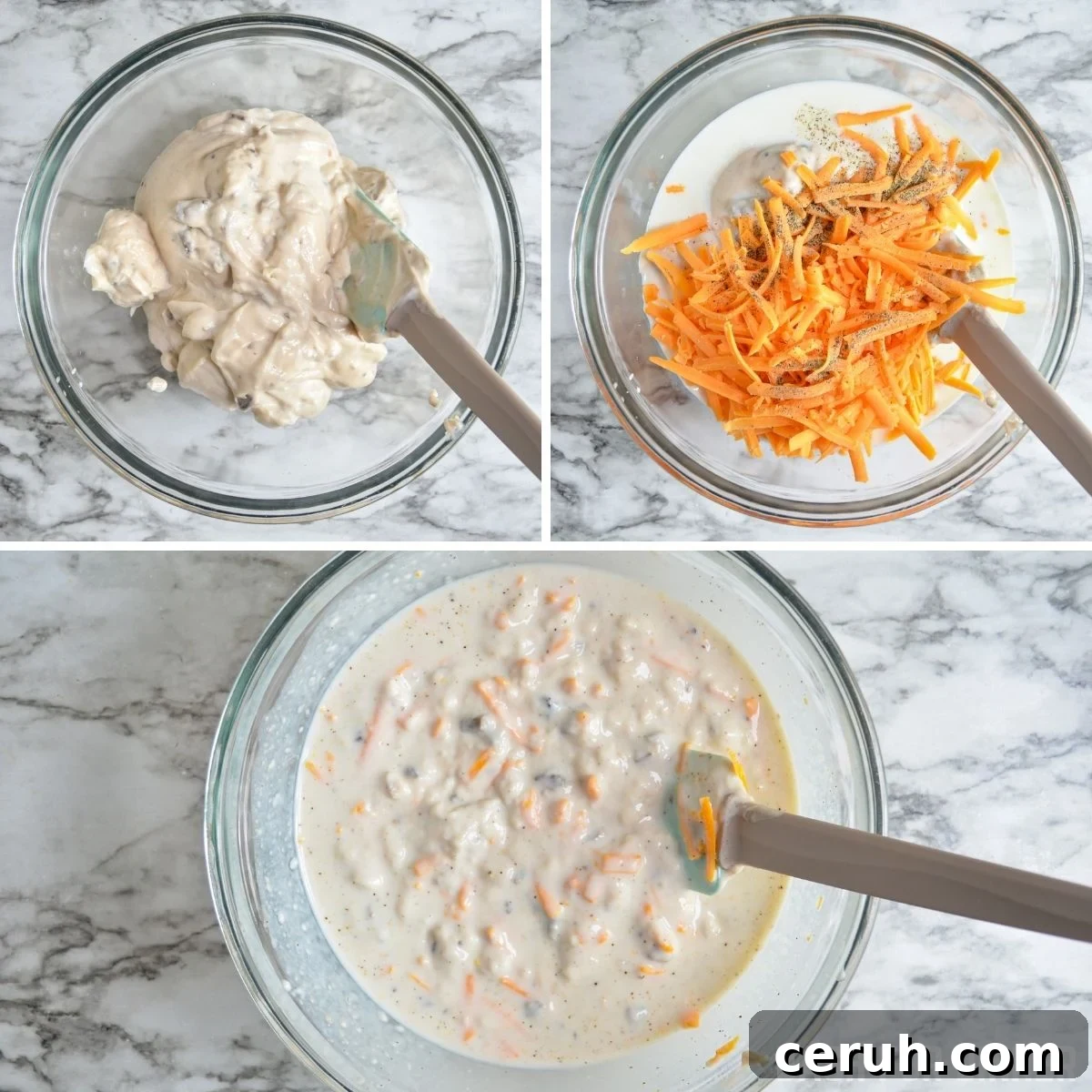 Creamy Slow Cooker Green Bean Casserole for Holidays 5 How to make a cream soup sauce for green bean casserole.