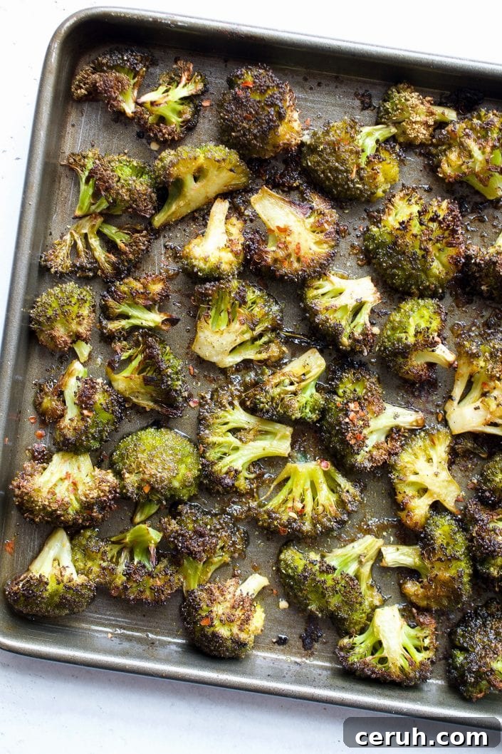 Oven Roasted Broccoli 