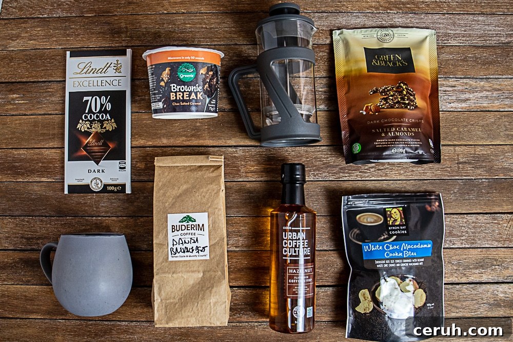 DIY Coffee Gift Basket Ideas for the Coffee Lover in Your Life 3 coffee hamper ideas