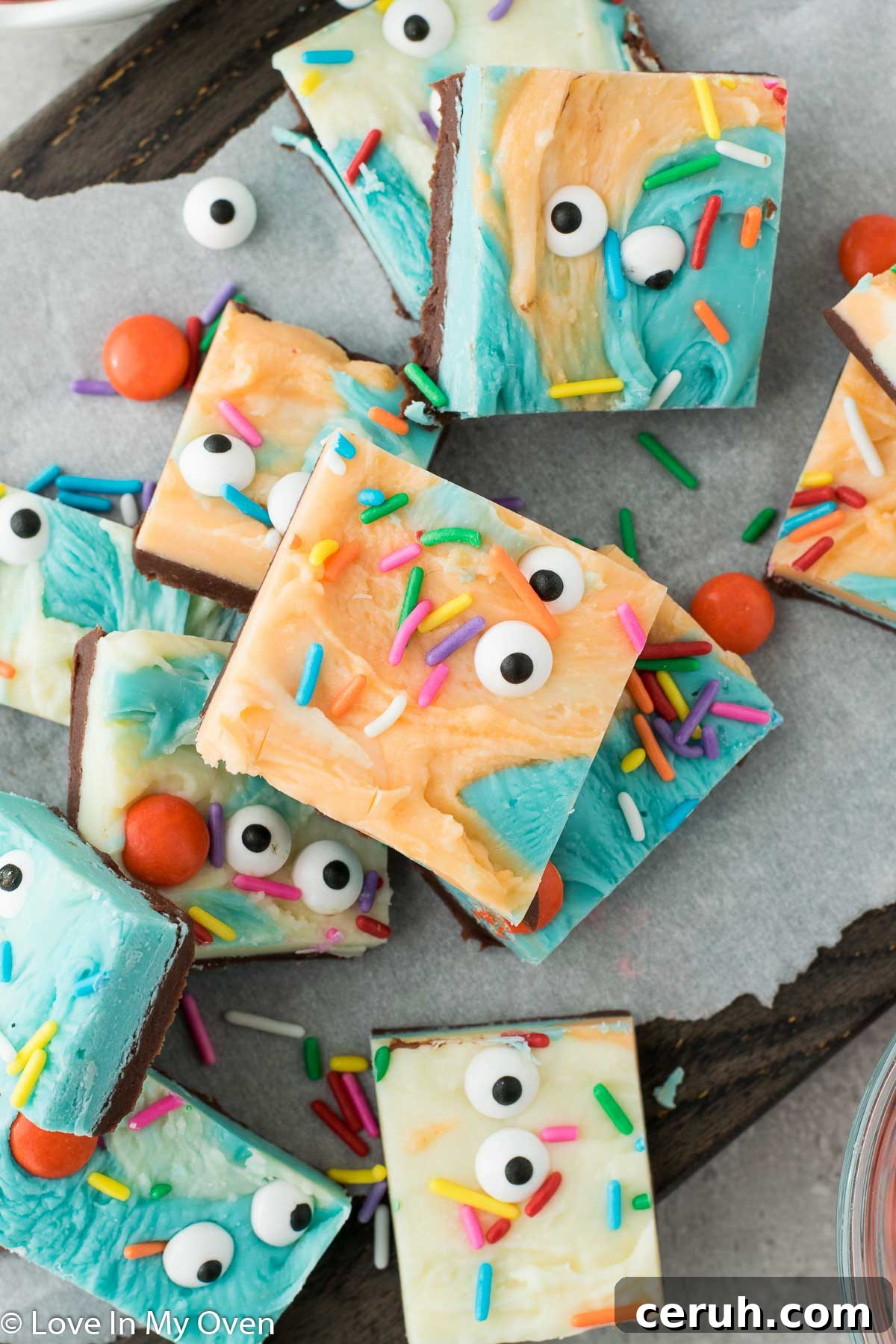 halloween fudge