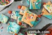 halloween fudge