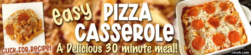 10 Irresistible Crescent Roll Appetizers for Parties and Holidays 12 pizza casserole banner ad