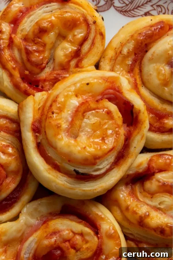 10 Irresistible Crescent Roll Appetizers for Parties and Holidays 5 ham and cheese pinwheels