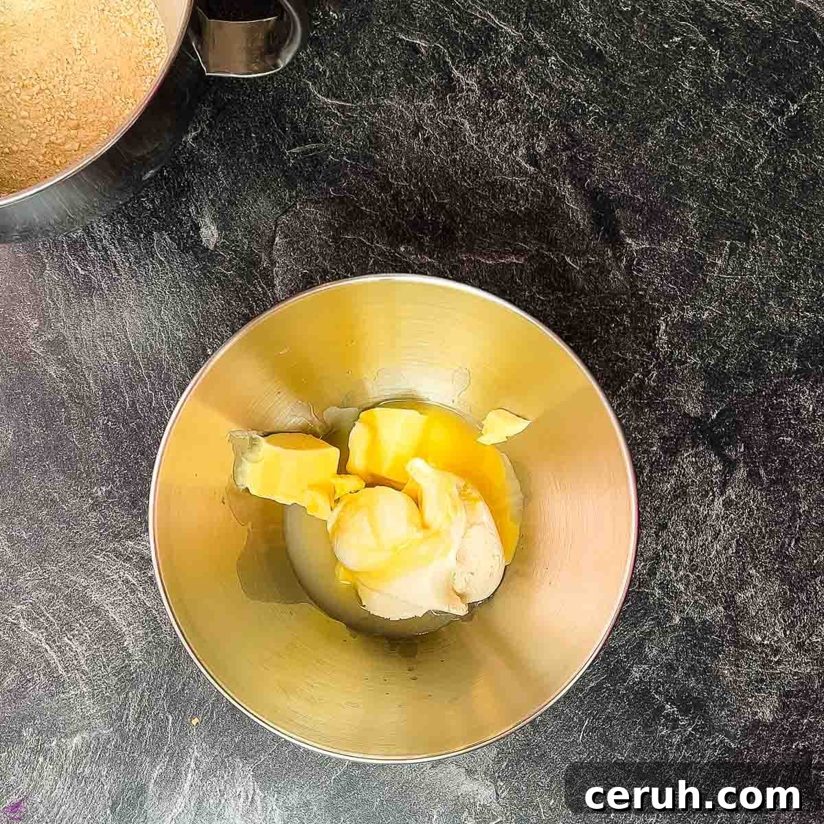 Eggnog Mascarpone Cookies: Christmas Spice Cookie Recipe 5 Combine eggnog, vodka, butter, and mascarpone.