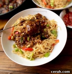 Easy no fry Veg Manchurian gravy - indo chinese , vegan