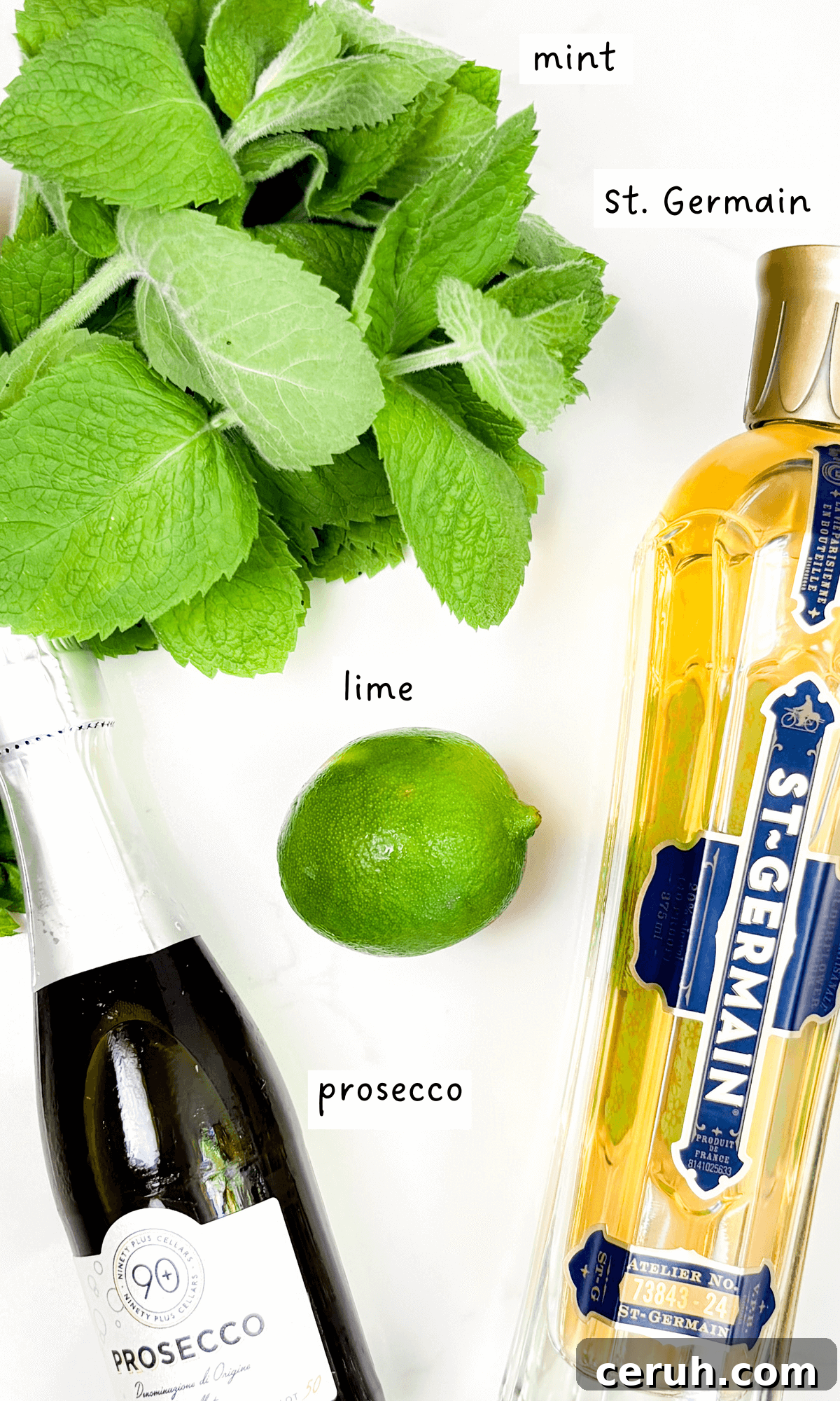 Recipe ingredients.