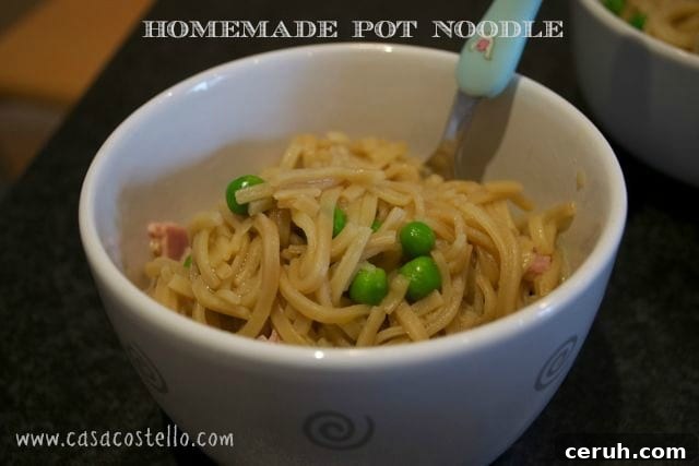 pasta chicken peas pot noodle