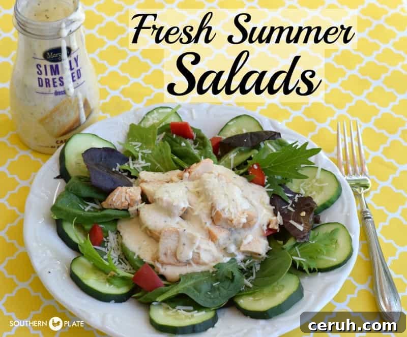 fresh summer salads