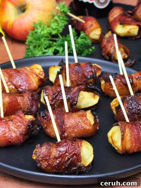 bacon wrapped apples recipe dinners done quick featured image