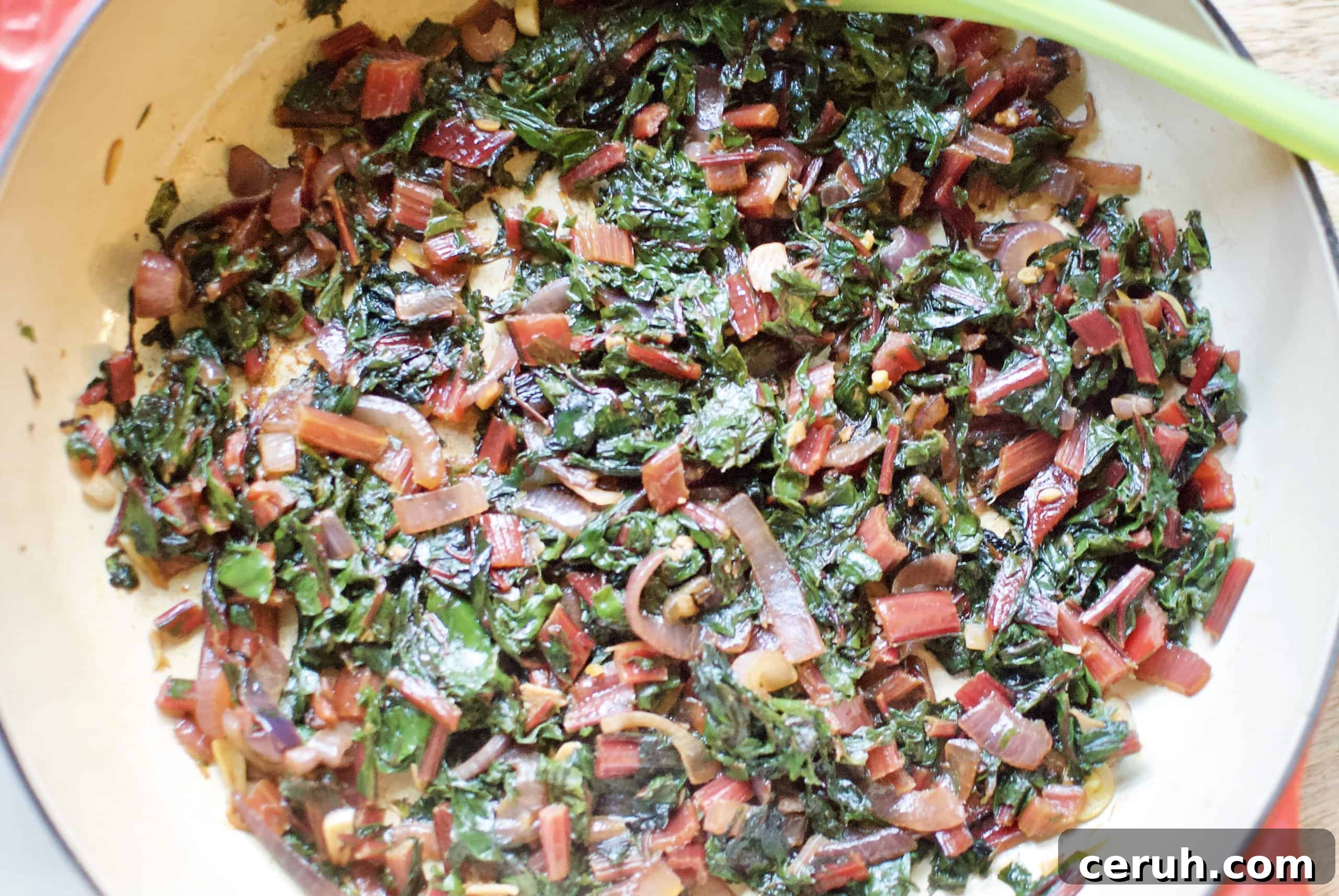 beef & chard meatballs