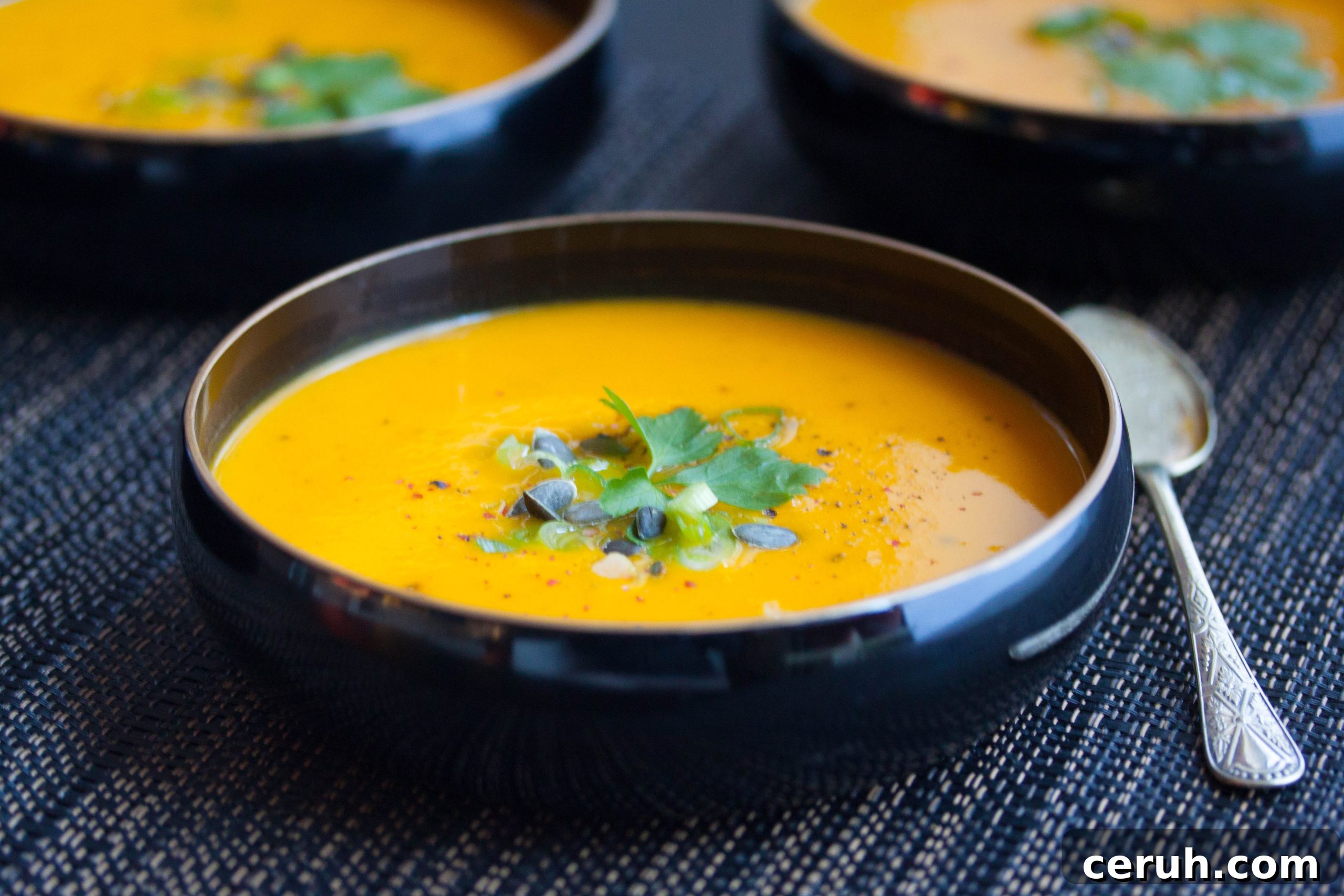 Carrot soup with ginger