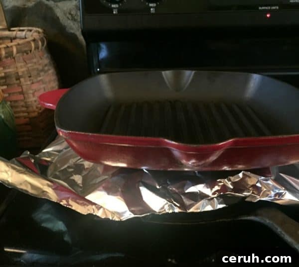 PUT IN THE PANINI PRESS - OR UNDER A HEAVY PAN. 