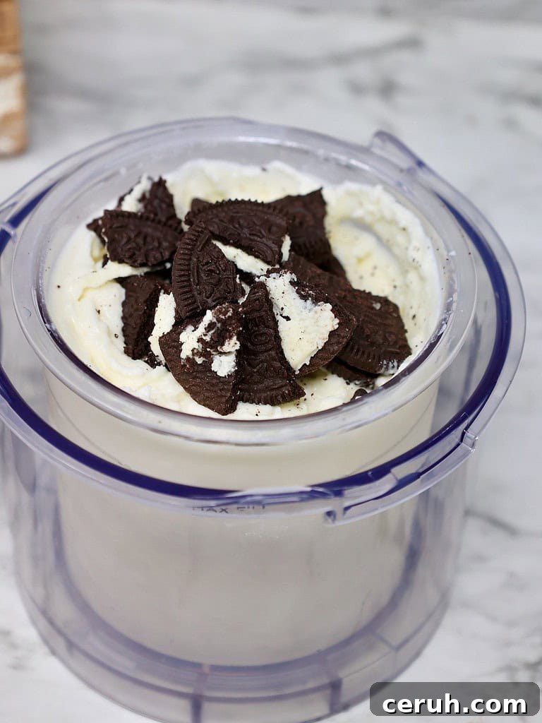 ninja creami oreo ice cream recipe