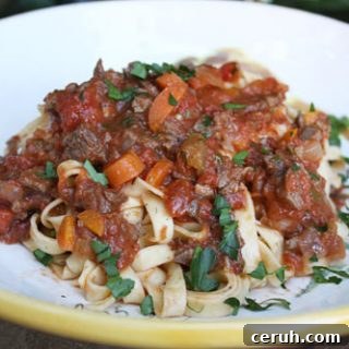 Hearty Lamb Ragù