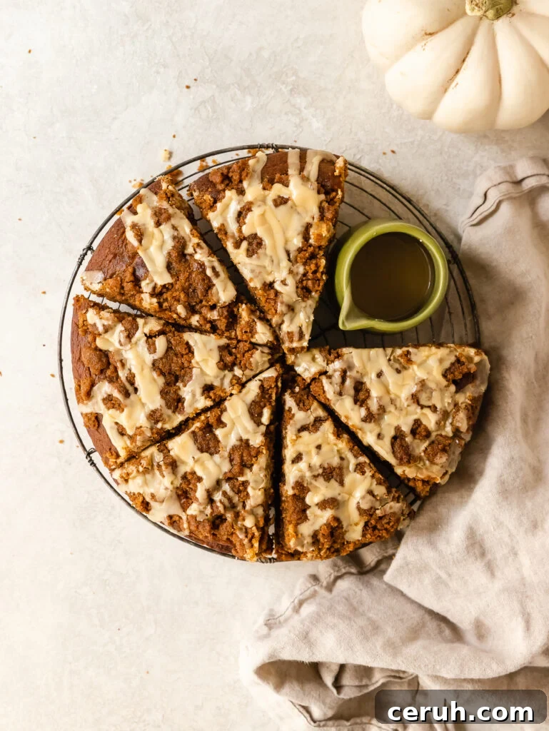 maple pumpkin coffee cake