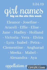 Girl Names 2.24.19