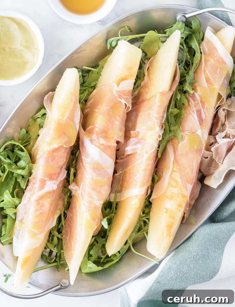 Prosciutto-Wrapped Melon