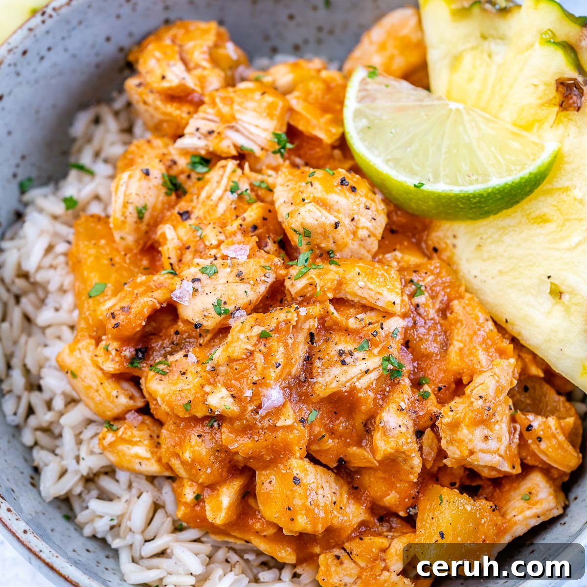 Crockpot Pineapple Chicken