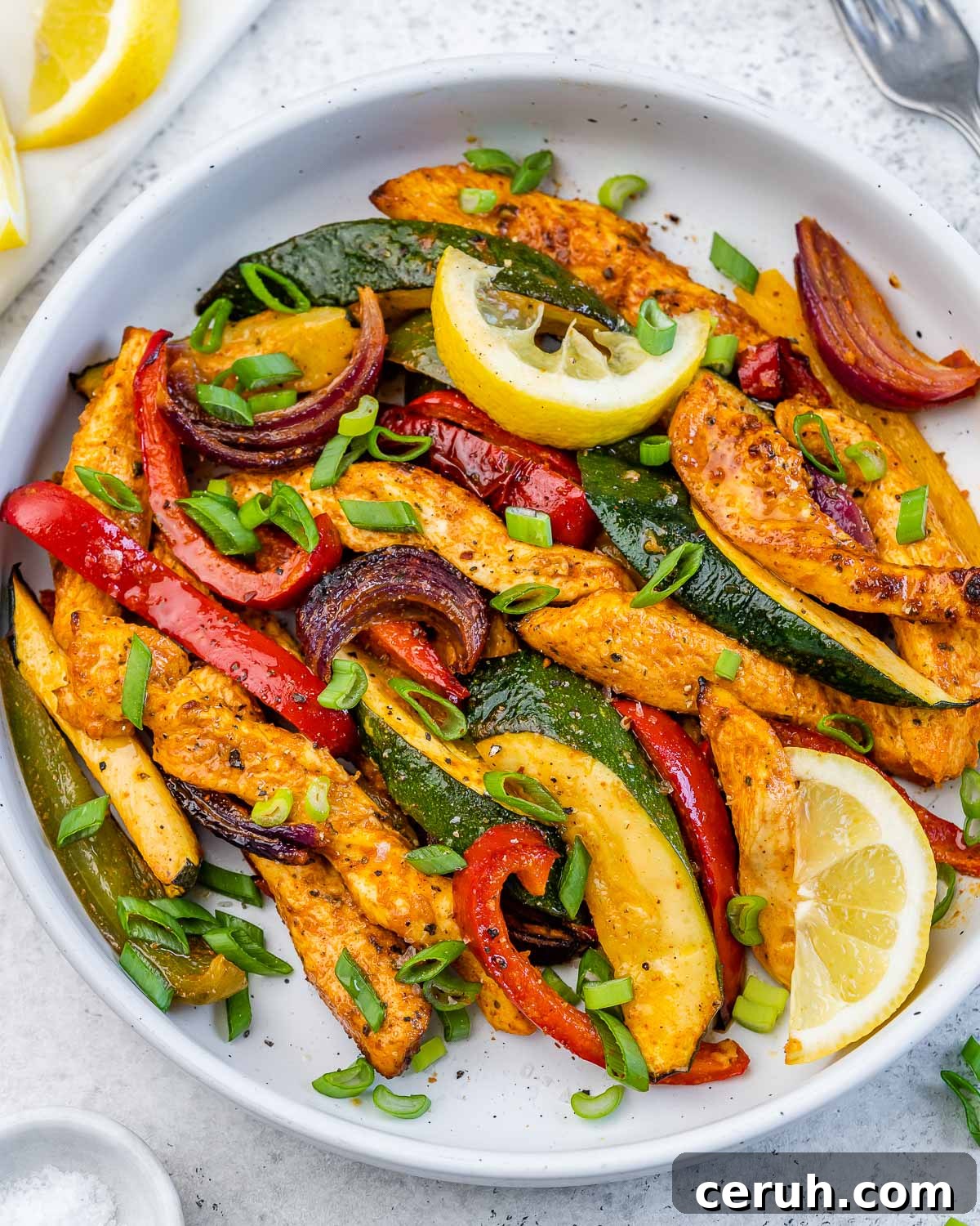 Air Fryer Chicken Fajitas