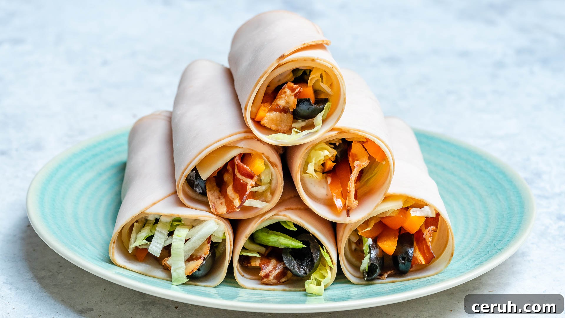 Low Carb Sandwich Roll-ups