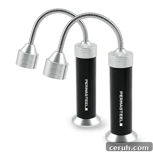 Permasteel PA-12002-AM Flexible Gooseneck LED Light