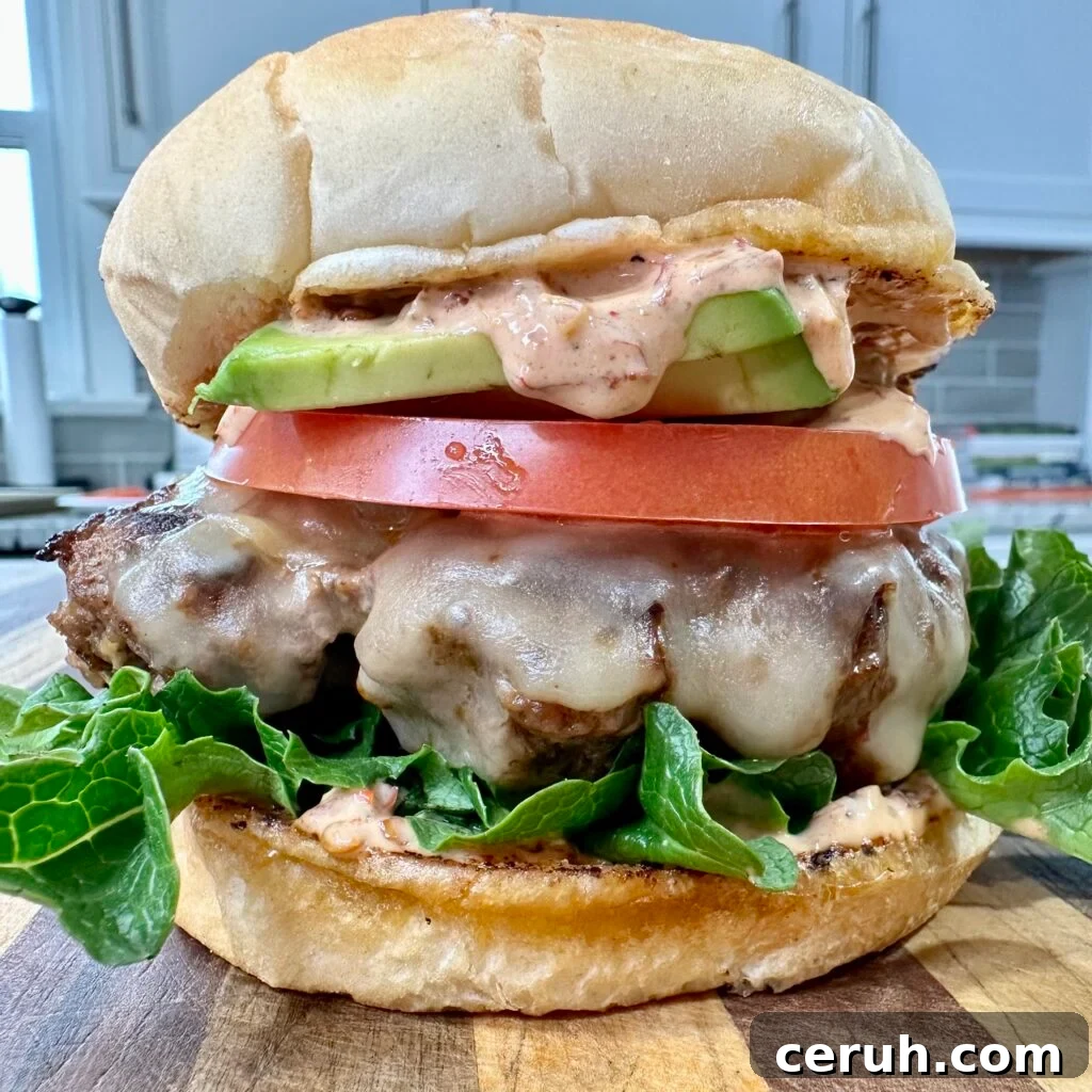 Grilled Chipotle burger.