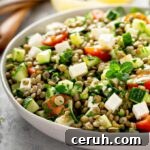 The Best Lentil Salad