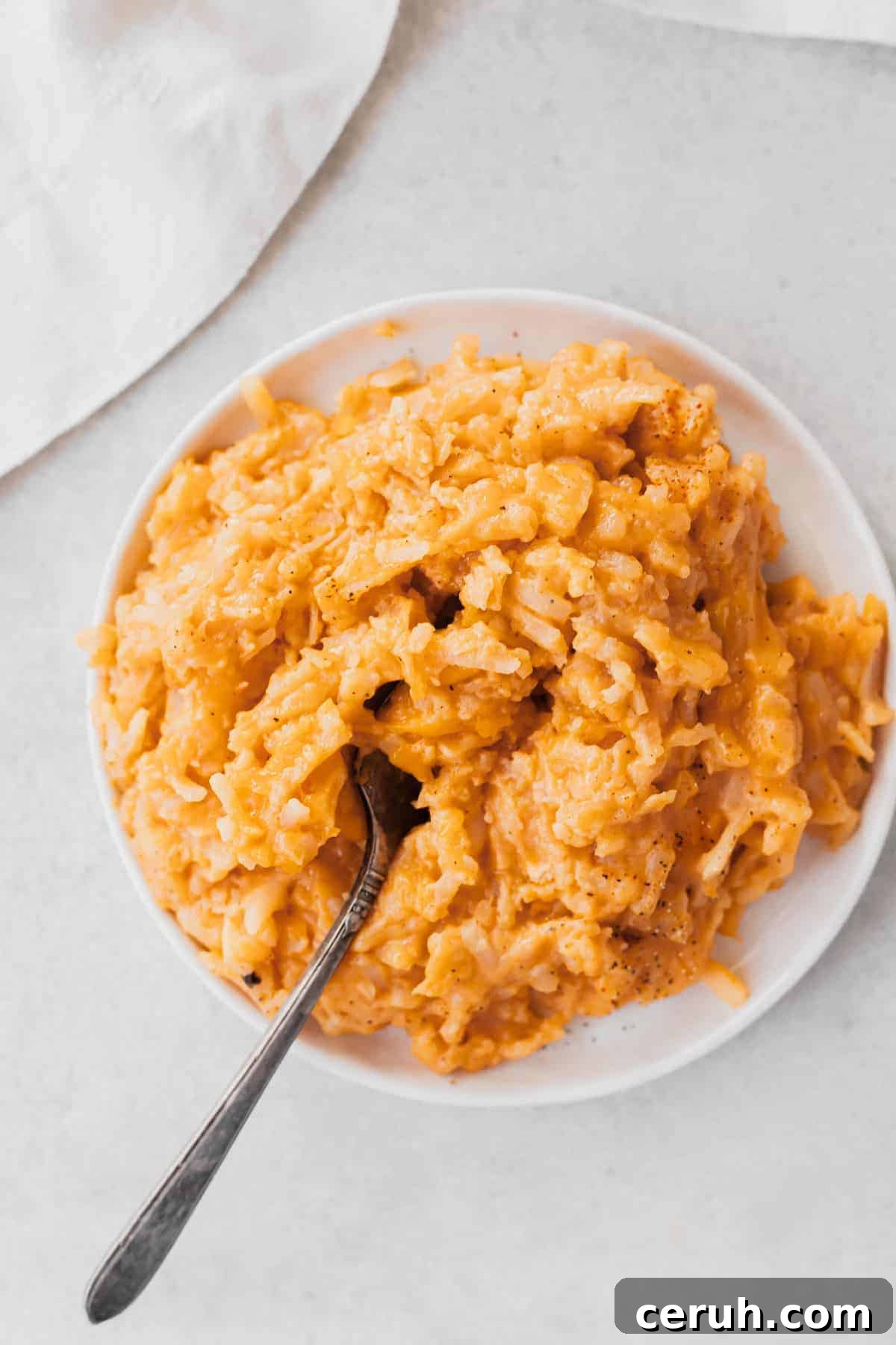 Crockpot cheesy potatoes
