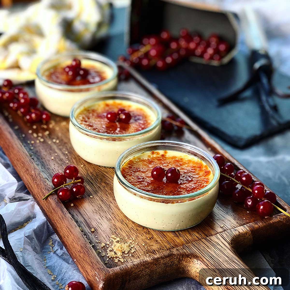 Classic Crème Brûlée: Simple Recipe for Perfect Custard Dessert 3 Creme Brulee
