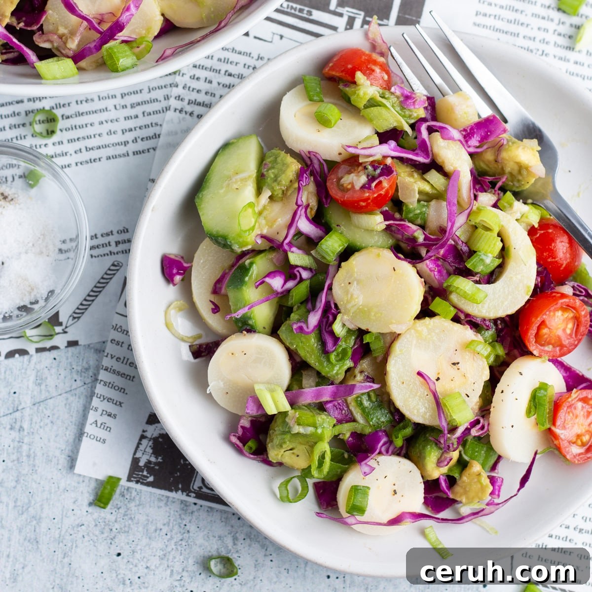 Hearts Of Palm Salad With Shallot Vinaigrette