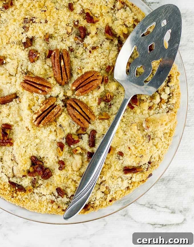 17 Delicious Pumpkin Recipes: Savory Dishes & Sweet Treats 9 Toasted Pecan Streusel Pumpkin Pie
