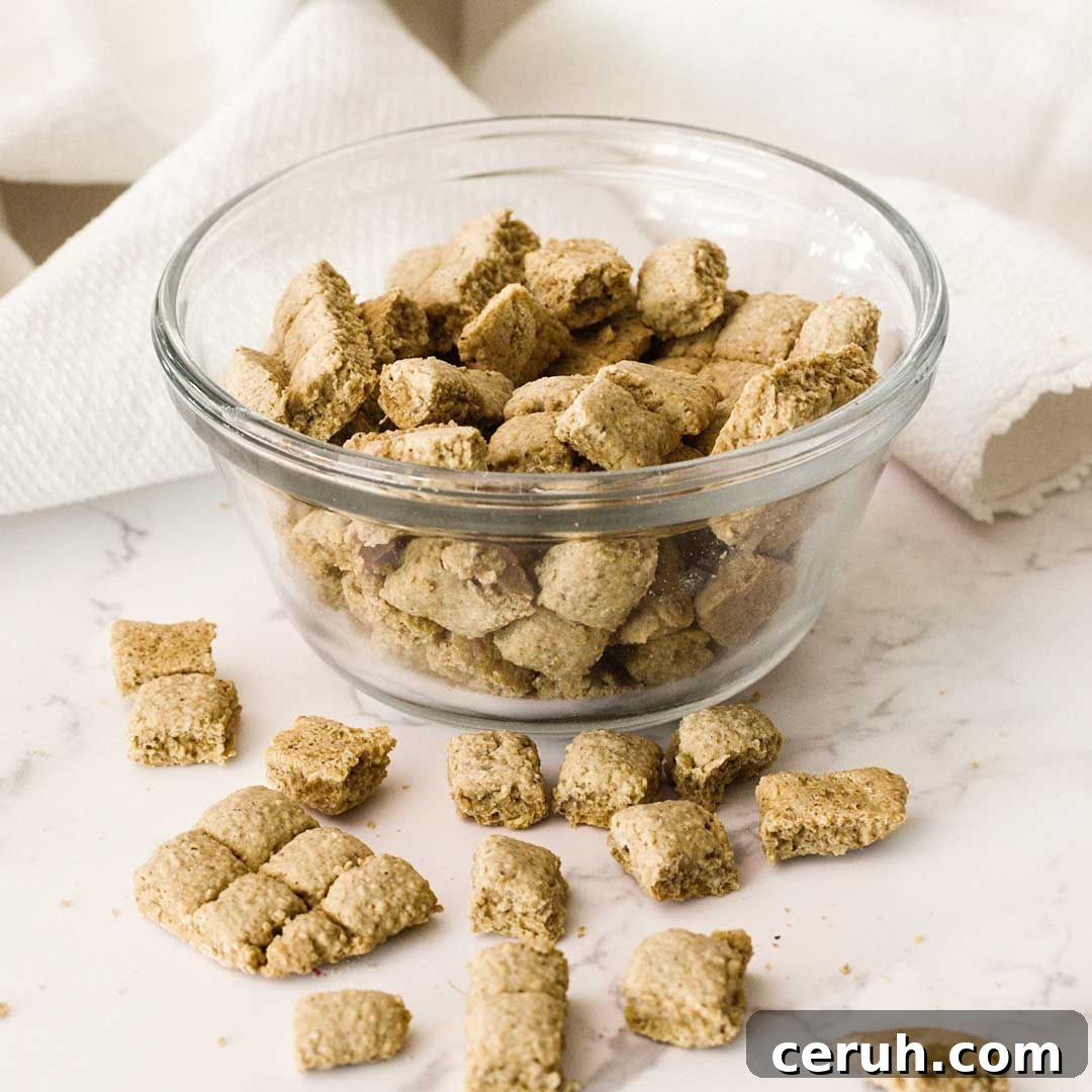 Gluten-Free Graham Cracker Crumbs for Baking and Desserts 2 A small glass bowl of gluten-free ground cracker bits.