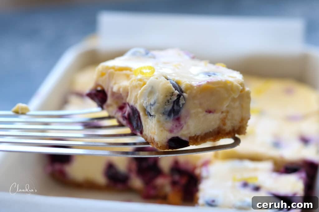 cut cheesecake bars