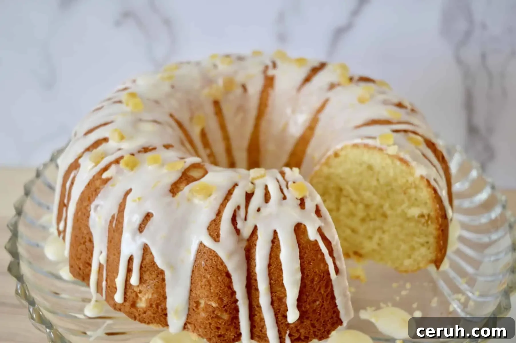 orange mascarpone ciambella.