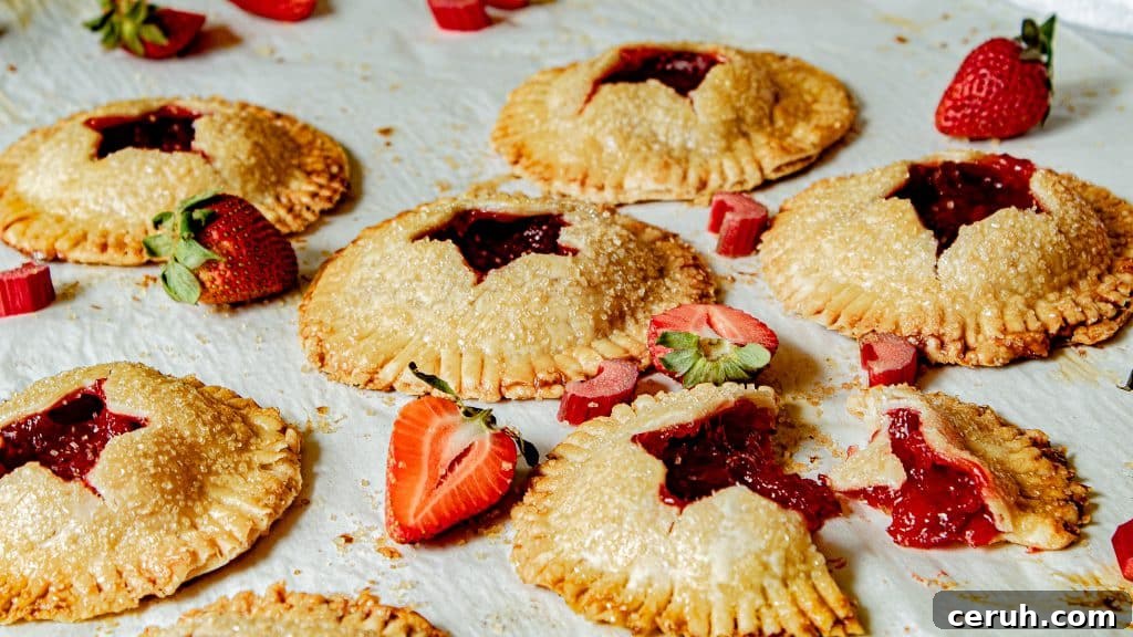 Strawberry-Rhubarb Hand Pies