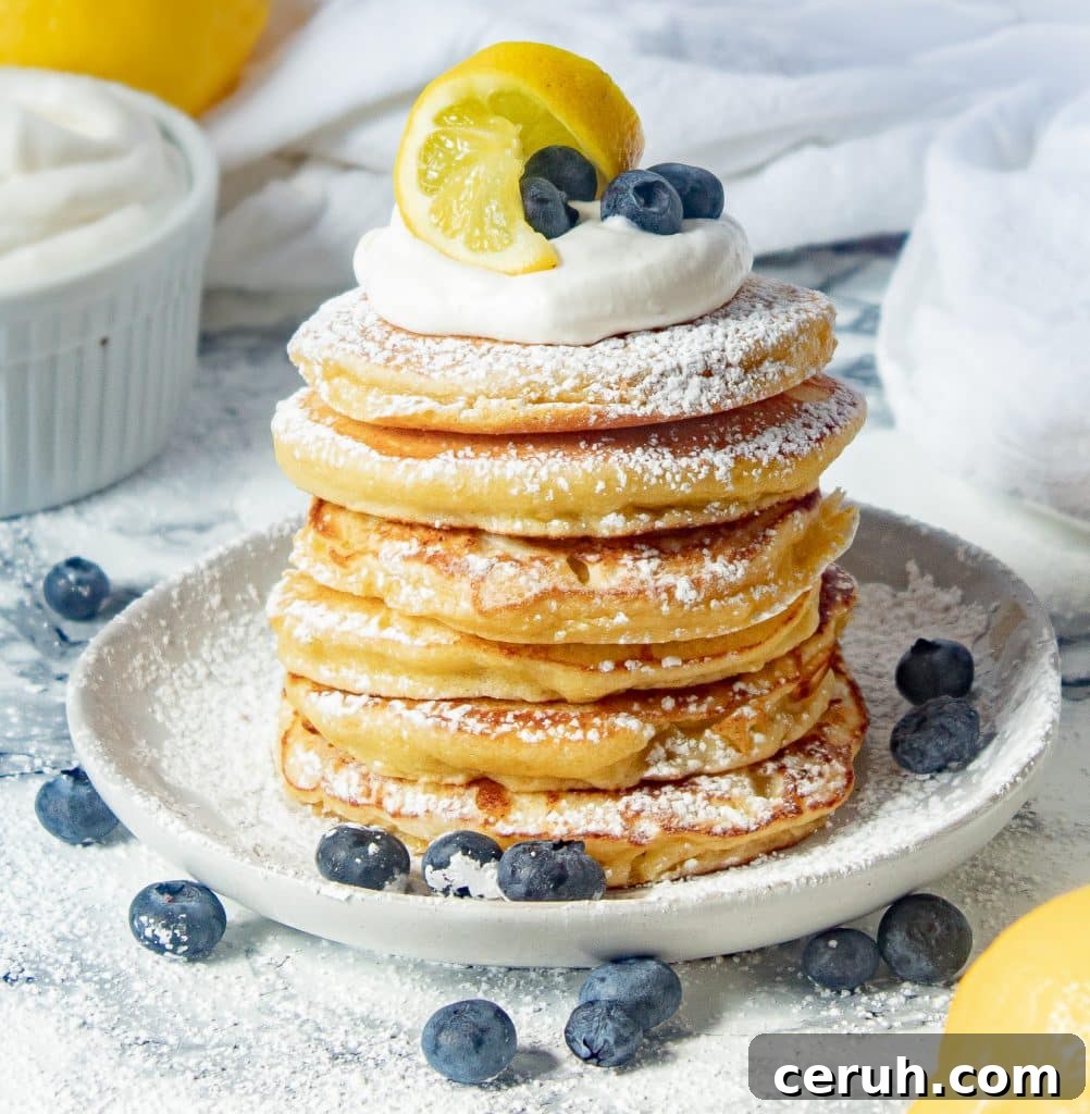Lemon Ricotta Pancake