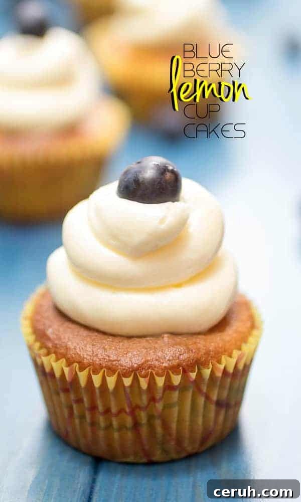 Blueberry Lemon Cupcakes