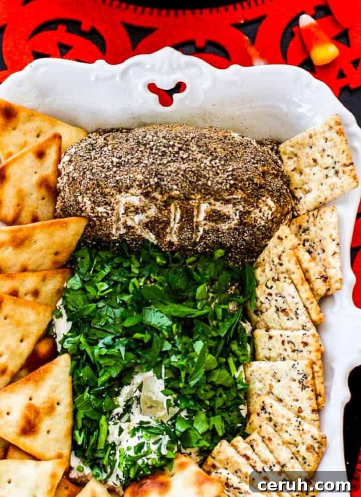 Graveyard Tombstone Halloween Dip