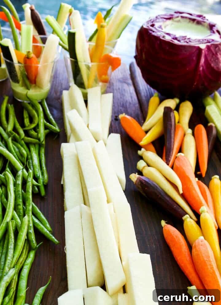 Crudités With Dip