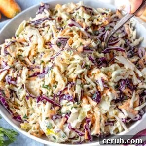 Classic Creamy Coleslaw Recipe for BBQs and Weeknight Meals 10 Coleslaw recipe.