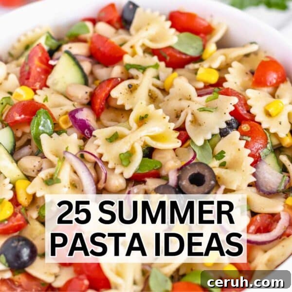 Classic Creamy Coleslaw Recipe for BBQs and Weeknight Meals 17 Summer pasta salad recipes.