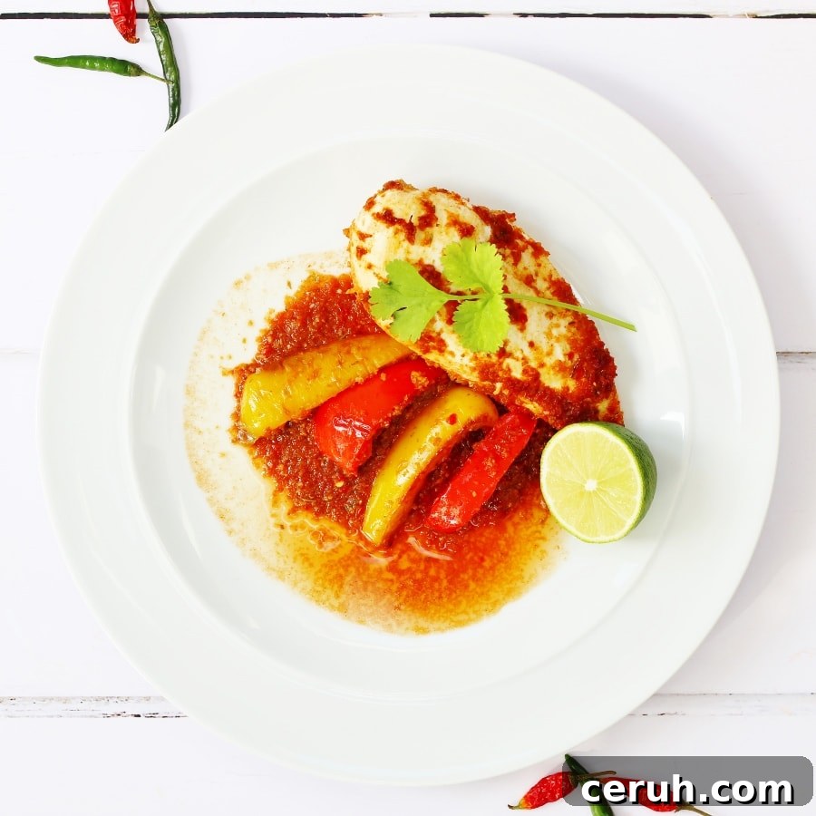 Piri Piri Chicken on a plate