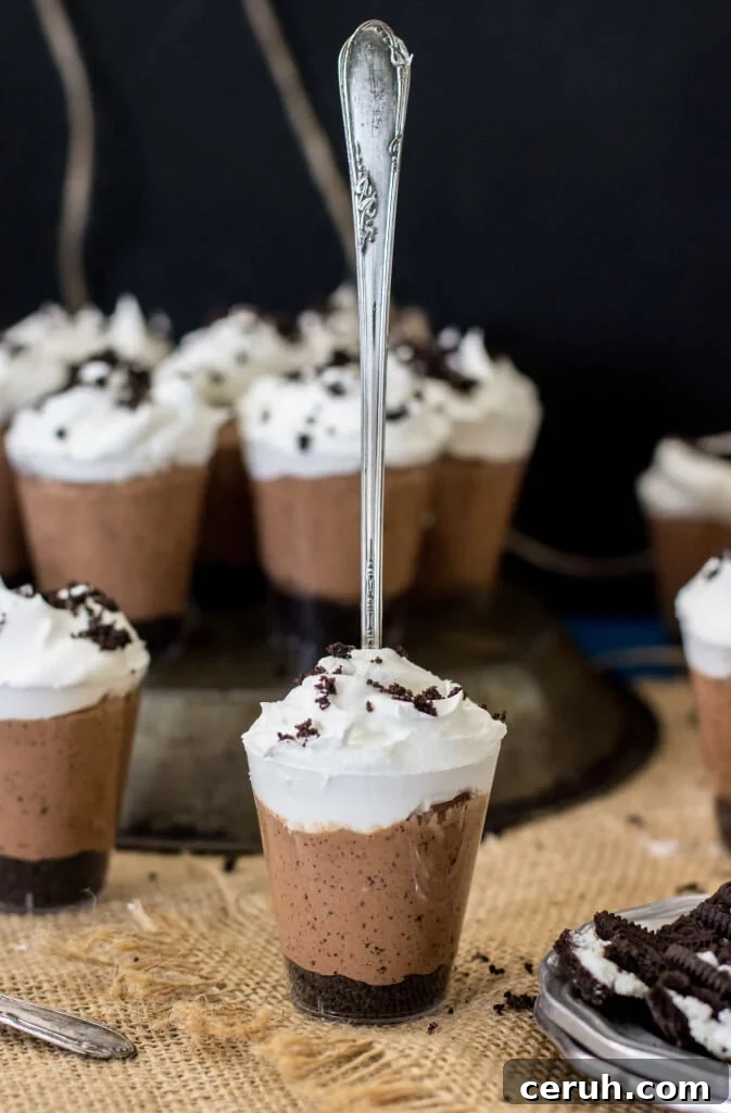 nutella crunch shooters