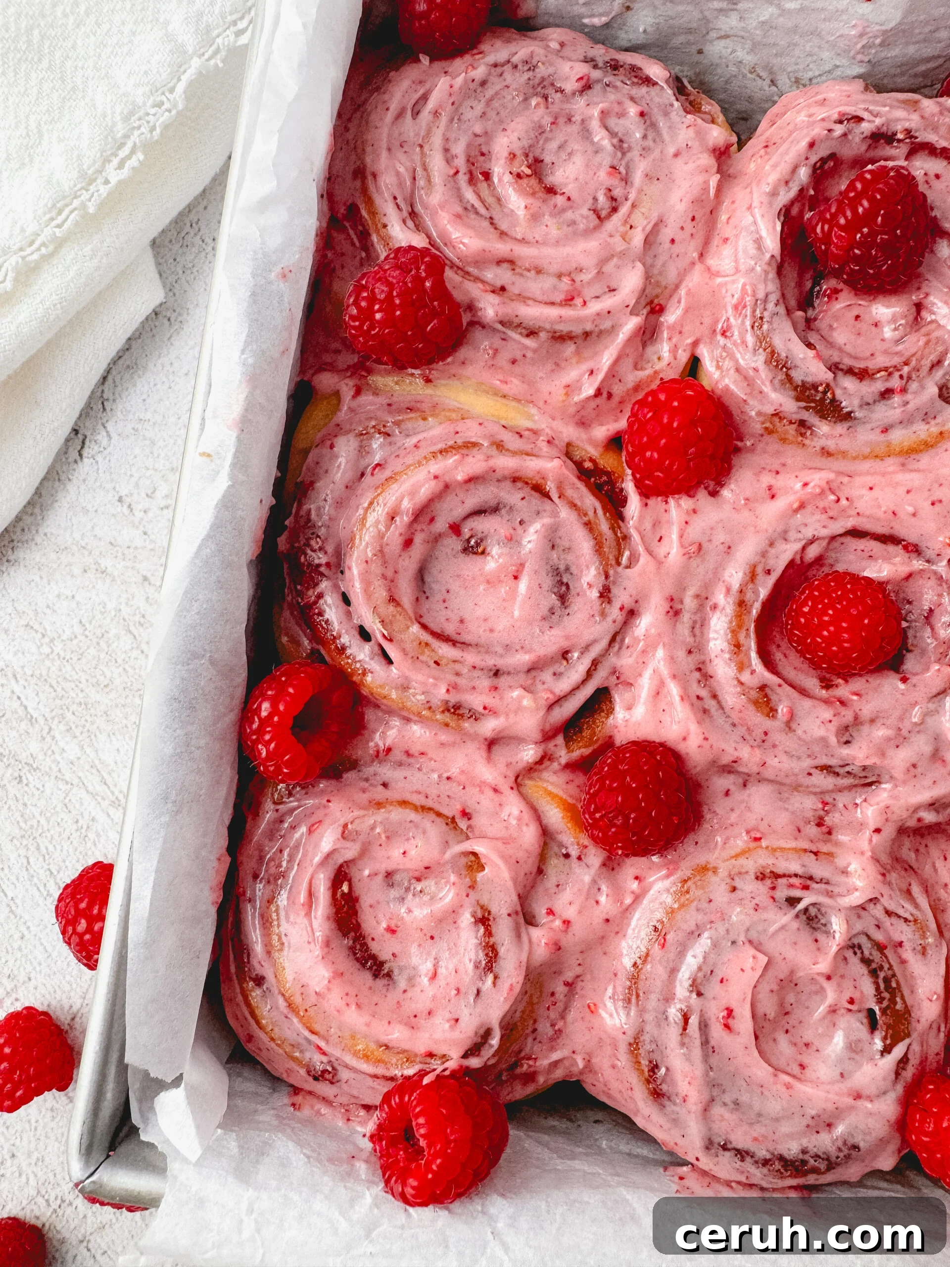 Frosted rolls